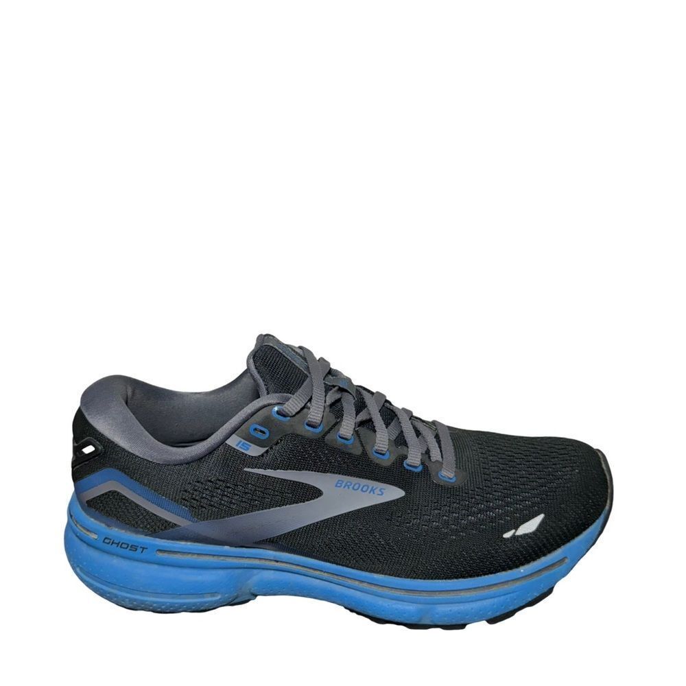 Brooks Ghost Black and Blue Sneakers size 7.5 Men’s